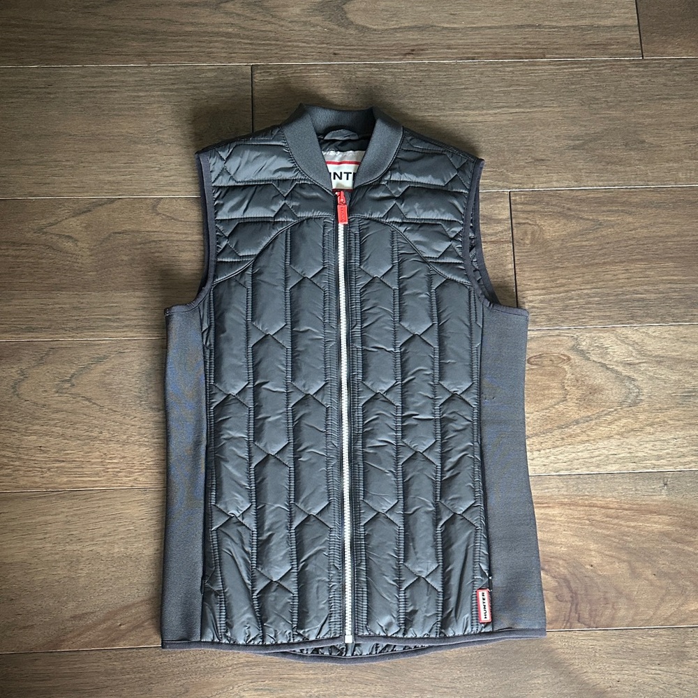 Hunter Original Midlayer Gilet, Women’s Black Quilted Vest